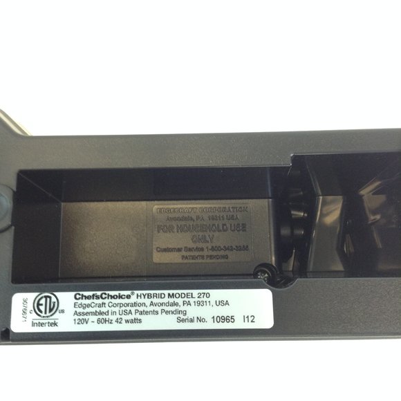 Chefs Choice Hybrid 270 Diamond Hone Knife Sharpener 3 Stage Electric - Picture 9 of 16